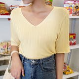 ベージュ | 韓国ファッション 夏新作 サマーニット | shoppinggo