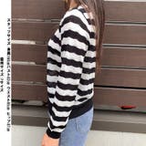 春ニットトップス 薄手 透かし編みニット | shoppinggo | 詳細画像4 