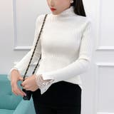 ニットトップス レディース 長袖 | shoppinggo | 詳細画像7 