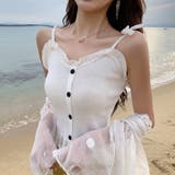 韓国ファッション 夏新作 ニットキャミソール | shoppinggo | 詳細画像14 