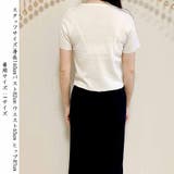 韓国ファッション 夏新作 サマーニット | shoppinggo | 詳細画像5 