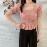 韓国ファッション 夏新作 サマーニットトップス | shoppinggo | 詳細画像13 