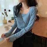 Uネックニットセーター  | shoppinggo | 詳細画像12 