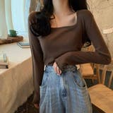 Uネックニットセーター  | shoppinggo | 詳細画像15 