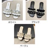 サンダル パール レディース | shoppinggo | 詳細画像2