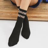 A2ブラック | 靴下 ソックス 豹柄 | shoppinggo