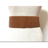 太ベルト レディース ゴムベルト フェイクファー ベルト デザインバックル | shoppinggo | 詳細画像8