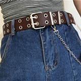 ブラウン | ベルト レディース カラーベルト | shoppinggo