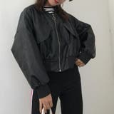 ジャケット 革ジャン レディースブルゾン | shoppinggo | 詳細画像5