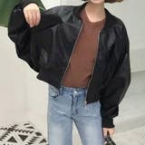 ジャケット 革ジャン レディースブルゾン | shoppinggo | 詳細画像12