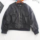ジャケット 革ジャン レディースブルゾン | shoppinggo | 詳細画像15