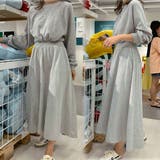 マキシワンピース フレアワンピース レディース 長袖 ロングワンピース | shoppinggo | 詳細画像11