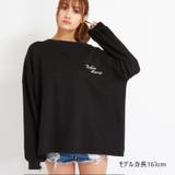 ロゴスウェット 刺繍入り韓国ロングTシャツ | shoppinggo | 詳細画像11