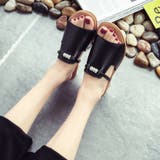 サンダル レディース 歩きやすい カジュアルシューズ スリッパ ミュール | shoppinggo | 詳細画像7