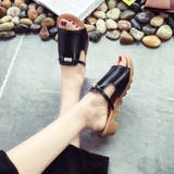 サンダル レディース 歩きやすい カジュアルシューズ スリッパ ミュール | shoppinggo | 詳細画像8