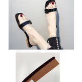 サンダル レディース スクエアトゥ | shoppinggo | 詳細画像5 