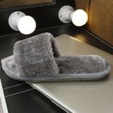 ファーサンダルレディース ファースリッパ  暖かい 秋 冬 | shoppinggo | 詳細画像4 