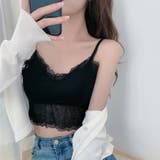 総レースキャミソール カップ付 キャミ | shoppinggo | 詳細画像8 