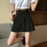 韓国ファッション デニムミニスカート ハイウエスト | shoppinggo | 詳細画像9 