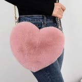 ピンク | ファーバッグ ショルダーバッグ クラッチバッグ | shoppinggo