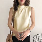 ベージュ | 韓国ファッション 夏新作 サマーニット | shoppinggo