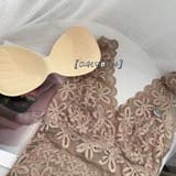 夏服 総レースキャミソール カップ付 | shoppinggo | 詳細画像3 