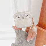 ベージュ*AirPodsPro | エアーポッズ リボン AirPods1 | shoppinggo
