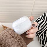 ホワイト*AirPods Pro | エアーポッズ リボン かわいい | shoppinggo