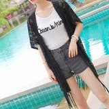 カーディガン レディース 総レース | shoppinggo | 詳細画像11