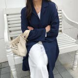 ロングシャツ春アウターチュニックシャツ オフィスカジュアルシャツカーディガン | shoppinggo | 詳細画像9