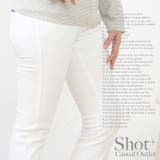 清潔感のあるホワイトが最近のトレンドです：ブーツカットホワイトデニム | SHOT+ | 詳細画像4 
