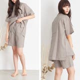 甚平 パジャマ ルームウェア | Dita | 詳細画像11 