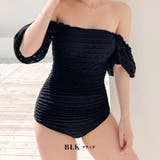 BLK | パフスリーブレーススイムウェア 全2色 2022 | Dita