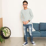 CavariA【キャバリア】スラブ無地ヘンリーネックロンTEE/全7色 | SILVER BULLET | 詳細画像10 