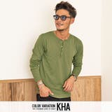 CavariA【キャバリア】スラブ無地ヘンリーネックロンTEE/全7色 | SILVER BULLET | 詳細画像13 