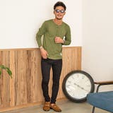 CavariA【キャバリア】スラブ無地ヘンリーネックロンTEE/全7色 | SILVER BULLET | 詳細画像14 