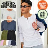 CavariA【キャバリア】スラブ無地ヘンリーネックロンTEE/全7色 | SILVER BULLET | 詳細画像1 