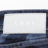 LUDIレーザーR加工ストレッチデニムパンツ Indigo ストレートデニムパンツ | SILVER BULLET | 詳細画像17