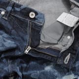 LUDIレーザーR加工ストレッチデニムパンツ Indigo ストレートデニムパンツ | SILVER BULLET | 詳細画像19