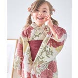 4.夏の牡丹重ね(kids) | キッズ浴衣 子供 3点セット | Dita