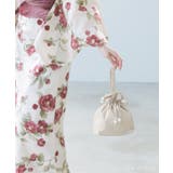 Beige(ベージュ) | レース巾着 レディース バッグ | Dita