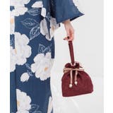 Wine(ワイン) | レース巾着 レディース バッグ | Dita
