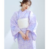 2.江戸紫の絢爛重ね | 浴衣 セット レディース | Dita