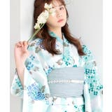湊色の夏紫陽花 | 浴衣 セット レディース | Dita