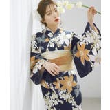 幻想鏡花水月(柑橘) | 浴衣 セット レディース | Dita