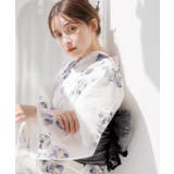 はんなり水彩椿(瞑) | 浴衣 セット レディース | Dita