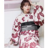 桃紅色の徒花ならべ | 浴衣 セット レディース | Dita