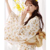 燦々撫子あそび(藤黄) | 浴衣 セット レディース | Dita