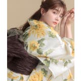 1.夏色の向日葵あそび | 浴衣 セット レディース | Dita