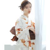 1.夕凪のはんなりしらべ(牡丹色) | 浴衣 セット レディース | Dita